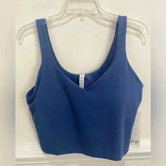NWT Lululemon Align Tank - Blue Borealis Size 14 - Picture 2 of 6